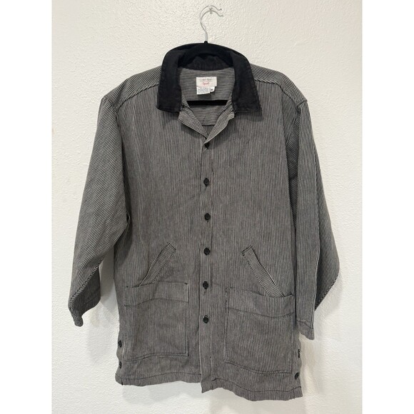 Vintage Calvin Klein Sport  Women’s Denim Chore Jacket, Sz M - Picture 1 of 9